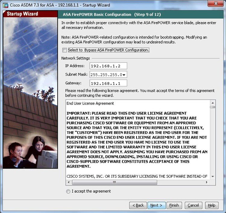 ASDM スタートアップ ウィザード