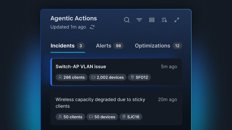 Cisco Meraki dashboard showing 77.40% successful connects and 80.54% authentication failure rate with RADIUS timeout insights. 